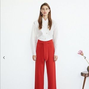 Nanushka Tigre Cropped Knit Pants